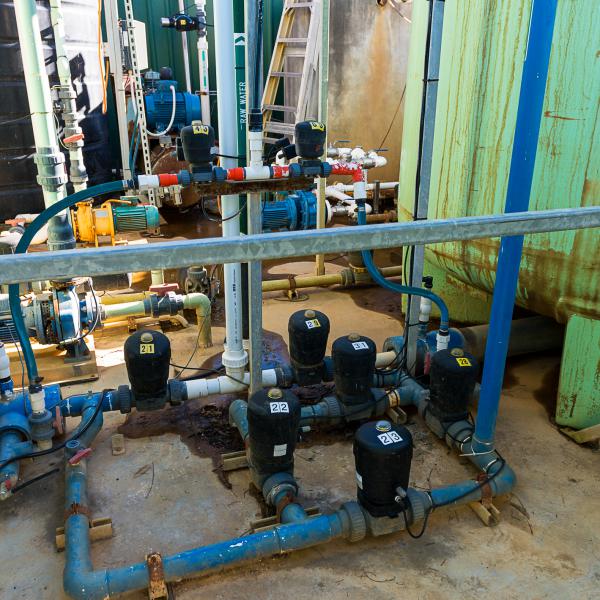 Leachate Treatment System in need of upgrade and maintenance